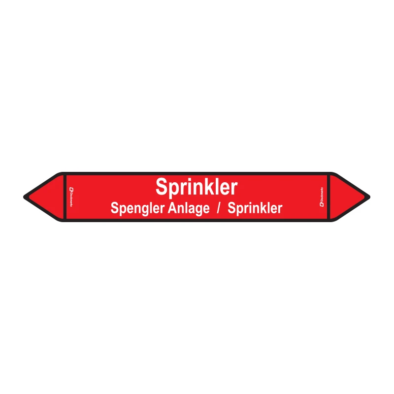 Sticker Sprinkler 450x65mm                                                                          