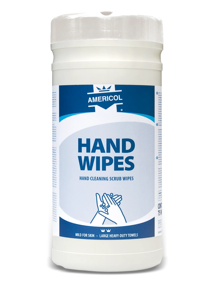 Americol Hand Cleaning Wipes 65's