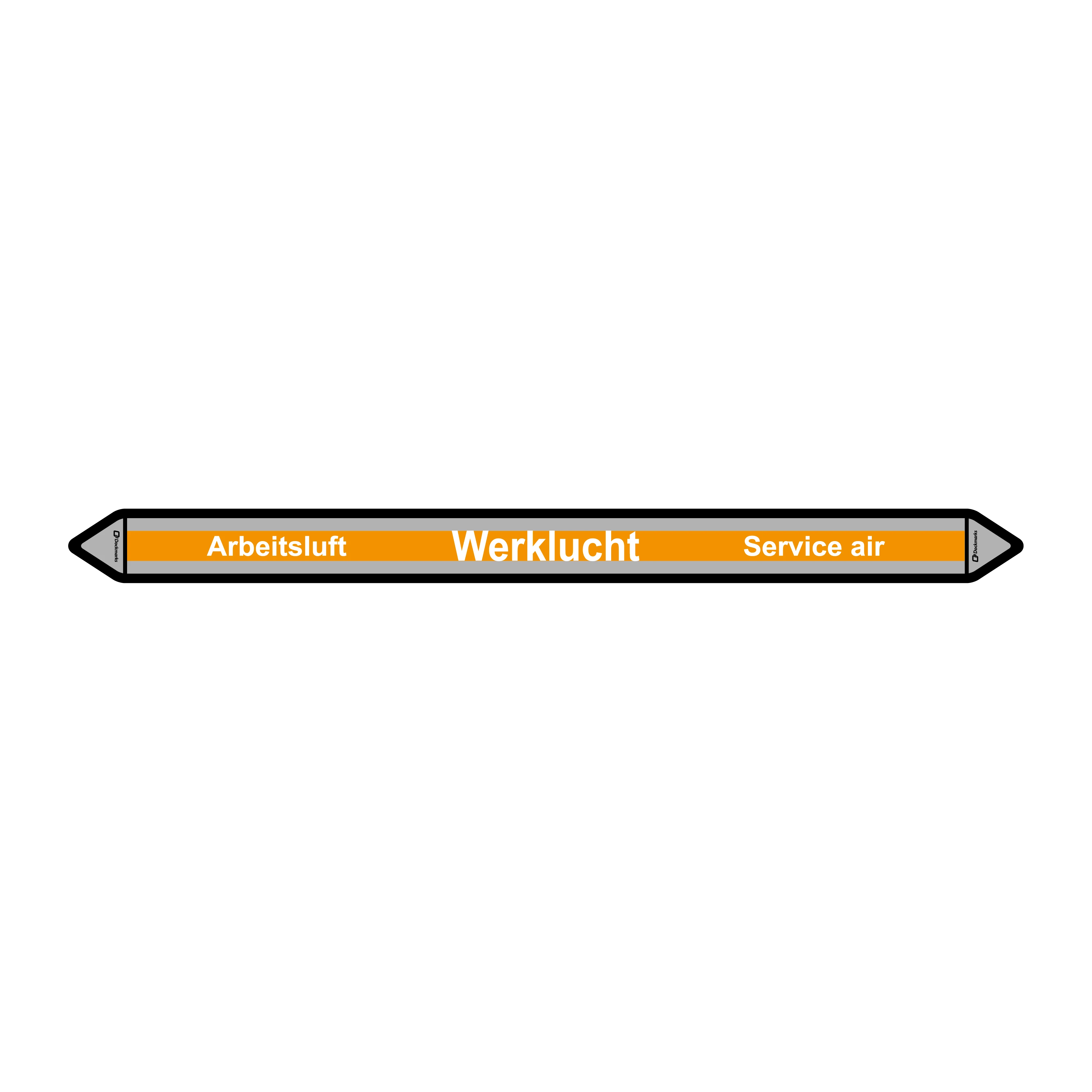 Sticker Werklucht 450 x 30 mm